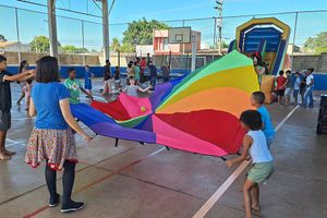 Escola recebe atividades do “Cultura em Todo Lugar” e homenageia mãe do prefeito Duarte Nogueira