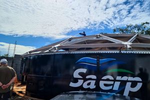 Reservatórios metálicos da região Norte já estão recebendo chapas aparafusadas