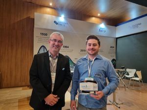 Saerp recebe premiação de trabalho técnico durante o CNSA