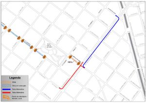 Trecho da rua Florêncio de Abreu será interditado na segunda-feira, 27