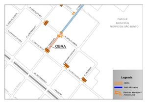 Campos Elíseos terá nova interdição em mais um cruzamento nesta sexta-feira, 28