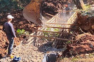 Obra no córrego Retiro Saudoso será concluída em julho