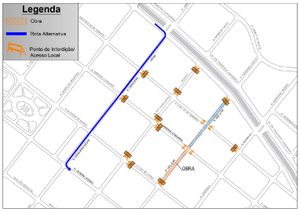 Rua São José terá mais um trecho interditado nesta quinta-feira