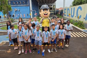 Escola Pública de Trânsito da RP Mobi recebe nova visita de alunos do Jardim Iguatemi