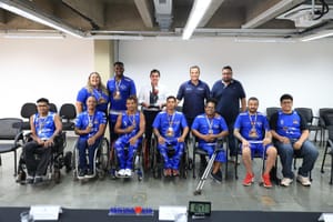 Prefeitura recebeu a equipe BCR Ribeirão Preto, Campeão Paulista da Série Prata