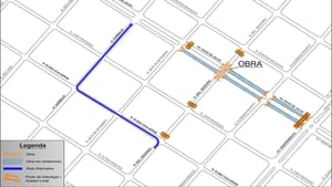 Cruzamento da Nove de Julho com a Marechal Deodoro novamente interditado