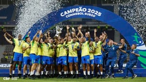 Ramon Menezes celebra título do Sul-Americano Sub-20