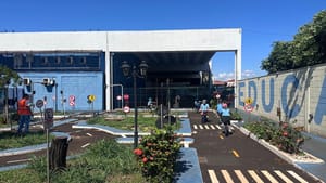 Escola Pública de Trânsito da RP Mobi realiza atividade com crianças da zona Norte