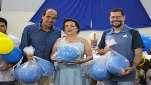 Prefeitura de Ribeirão Preto doa bolas de goalball para a ADEVIRP