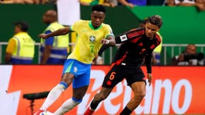 Vinicius Júnior brilha e Brasil vence Colômbia no sufoco pelas Eliminatórias