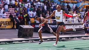 Alison dos Santos volta a vencer na Jamaica, desta vez nos 400m rasos