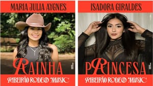 Conheça a Rainha e a Princesa que brilharão no Ribeirão Rodeo Music 2025