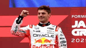 Holandês lidera prova de ponta a ponta e encosta em Norris no Mundial