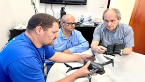 Saerp utilizará drone para vistoria de reservatórios