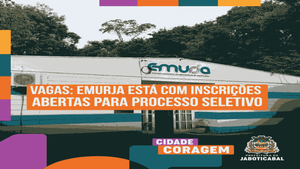 VAGAS: EMURJA está com inscrições abertas para processo seletivo