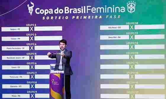 Copa do Brasil Feminina tem confrontos da primeira fase definidos