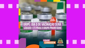 DIA D de Vacinação em Jaboticabal será sábado (17) para o grupo prioritário