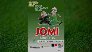 Delegação barretense disputará 14 modalidades na 27ª edição dos Jogos da Melhor Idade