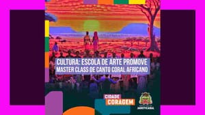 Escola de Arte em jaboticabal promove master class de canto coral africano