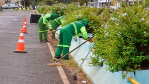 Meio Ambiente realiza serviços de limpeza em todas as regiões da cidade de Franca