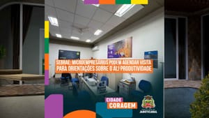 Microempresários podem agendar visita para orientações sobre o ALI Produtividade