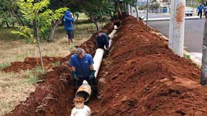 Prefeitura amplia rede de água no distrito de Bonfim Paulista