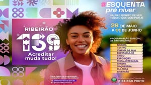 Ribeirão Preto inicia comemorações de aniversário com programação repleta de cultura, meio ambiente e cidadania