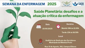 Semana da Enfermagem será comemorada com palestras e atividades