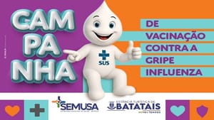 Vacinação contra a gripe é ampliada para toda a população em Batatais