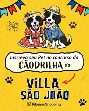 Villa São João encerra neste domingo com concurso de 'cãodrilha' para pets e programação para toda família