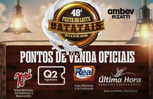 48ª Festa do Leite de Batatais acontece de 9 a 13 de julho com programação diversificada e venda antecipada de ingressos