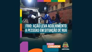 Ação leva acolhimento a pessoas em situação de rua em Jaboticabal
