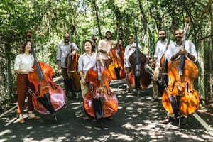 Grupo Baxô! apresenta show exclusivo de contrabaixos no Teatro Minaz em Ribeirão Preto
