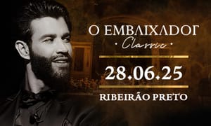 Gusttavo Lima se apresenta no Estádio Santa Cruz com orquestra ao vivo neste sábado em Ribeirão Preto