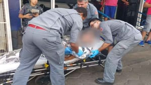 Homem é esfaqueado em restaurante popular no centro de Franca e suspeito foge