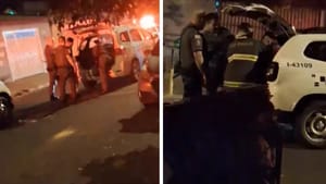 Incêndio em residência de Sertãozinho termina com furto de viatura e prisões