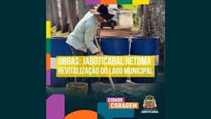 Jaboticabal retoma revitalização do Lago Municipal