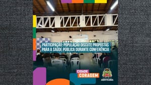 População discute propostas para a saúde pública durante Conferência