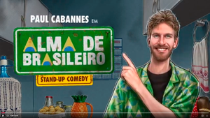 Comediante francês Paul Cabannes apresenta ‘Alma de Brasileiro’ no Theatro Pedro II