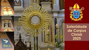 Corpus Christi é celebrado com missa e tradicional procissão na Catedral de Ribeirão Preto