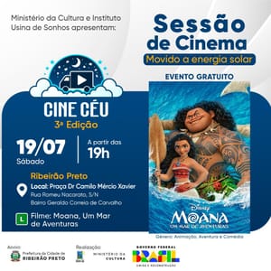 Cine Céu promove sessões gratuitas de cinema ao ar livre em bairros de Ribeirão Preto