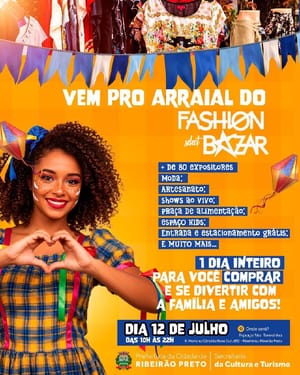 Fashion Bazar celebra 24 anos com edição especial de festa junina em Ribeirão Preto