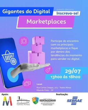 Governo Municipal apoia evento do Sebrae sobre marketplaces para empreendedores de Sertãozinho
