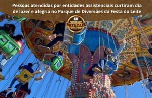 Mais de 500 pessoas atendidas por programas sociais aproveitam dia de lazer na Festa do Leite em Batatais