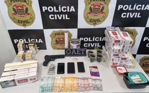 Polícia Civil prende suspeito de roubo de malote e apreende drogas em Monte Alto