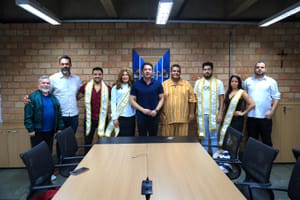 Prefeito de Ribeirão Preto recebe vencedores do Miss e Mister LGBTQIAP+ 2025 e reforça compromisso com a diversidade