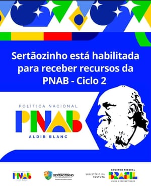 Sertãozinho está habilitada para receber recursos do 2º ciclo da PNAB