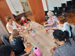 Sertãozinho tem feira de artesanato local e oficinas gratuitas de trabalhos manuais