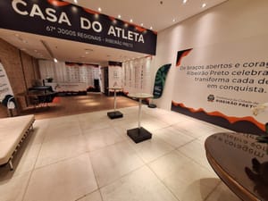 Shopping Santa Úrsula inaugura Casa do Atleta para os Jogos Regionais em Ribeirão Preto