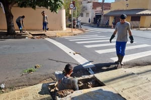Prefeitura de Ribeirão Preto intensifica limpeza de bocas de lobo na Vila Seixas e região Sul